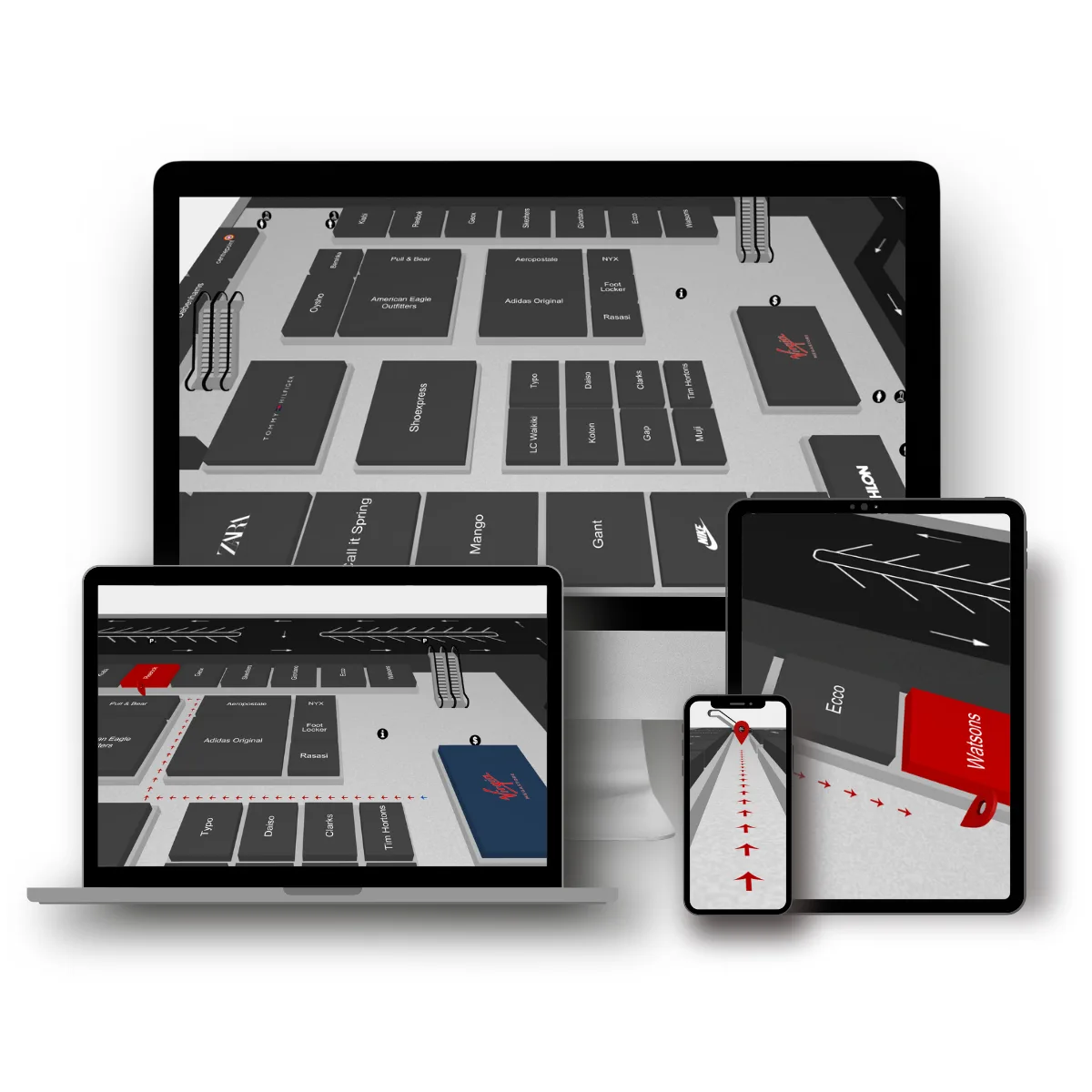 multi-platform indoor navigation solution